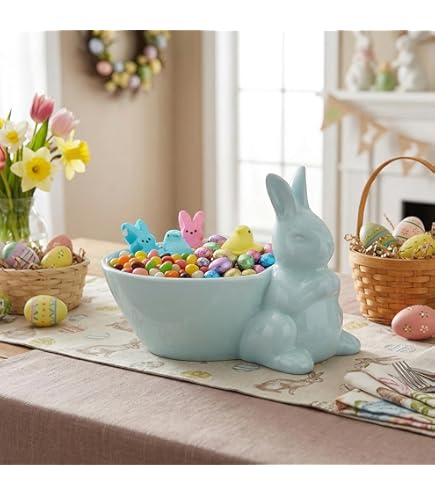 Amazon.com: Lenox 897861 Profile Poppers Square Bowl & Easter Egg