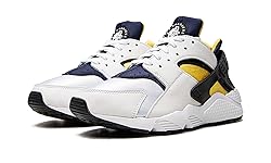 Nike mens Air Huarache Running Shoe, White/Varsity