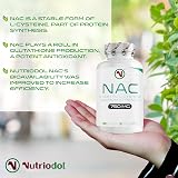 Nutriodol NAC Supplement 750mg Vegan Capsules - High Bioavailability view 6