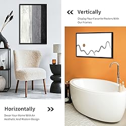 DOAI ART 27x40 Poster Frame Black, Poster Frames 27