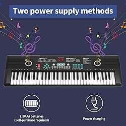 61 keys keyboard piano, Electronic Digital Piano