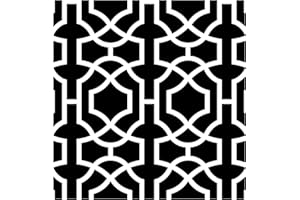 Moroccan Trellis All Over Stencil Pattern (10 mil plastic) | Decor Stencils for Painting on Wood, Wall, Tile, Canvas, Paper, Fabric, Furniture and Floor | Reusable Stencil | FS065 By Designer Stencils