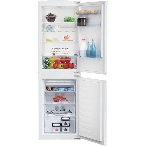 Beko BCFD150 54cm Wide Frost Free 5050 Integrated Upright Fridge