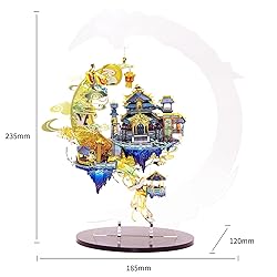 MU Moon Palace 3D Metal Puzzles for Adult to Build