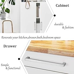 Gobrico Brushed Nickel Cabinet Handles 11.3 inch