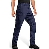 MAGCOMSEN Men's Tactical Pants 9 Pockets Ripstop, Water Repellent, Cargo Pants for Work, Hiking, Hunting(No Belt)