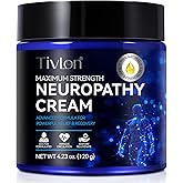 AUIWQWFI Neuropathy Nerve Care Cream for Feet, Hands, Legs & Toes - Fast-Acting with Natural Ingredients to Soothe Tingling & Burning, Non-Greasy & Cooling for Comfort, 4.23oz