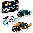 AobiKSEY TRON Legacy Building Set, Tron Light Cycle Collectible Toy Motorcycle Building Block Set Toy for TRON Fans and Kids Age 3+ Years Old (201 Pieces)…