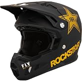 Fly Racing 73-4328XS Formula Cc Rockstar Helmet Matte Black/Gold Xs