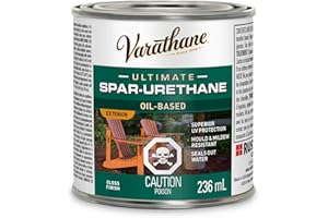 Premium Wood Finish for Outdoor, Oil-Based in Gloss, 236 mL, 341842