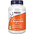 NOW Supplements, L-Arginine 1,000 mg, Nitric Oxide Precursor, Amino Acid, 120 Tablets
