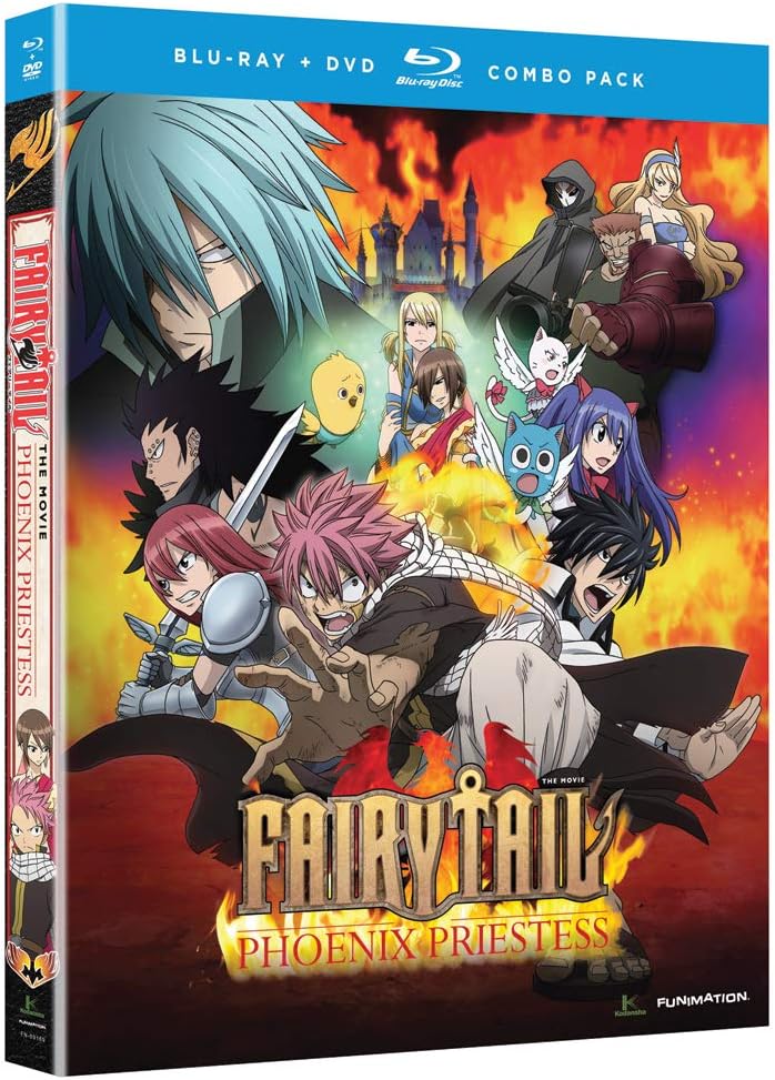 Amazon Com Fairy Tail The Movie Phoenix Priestess Blu Ray Dvd Electronics
