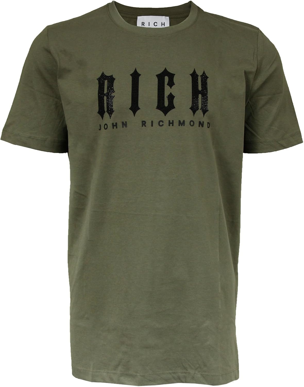 John Richmond T-shirt neonato Anrix stampe logo nero main image 0