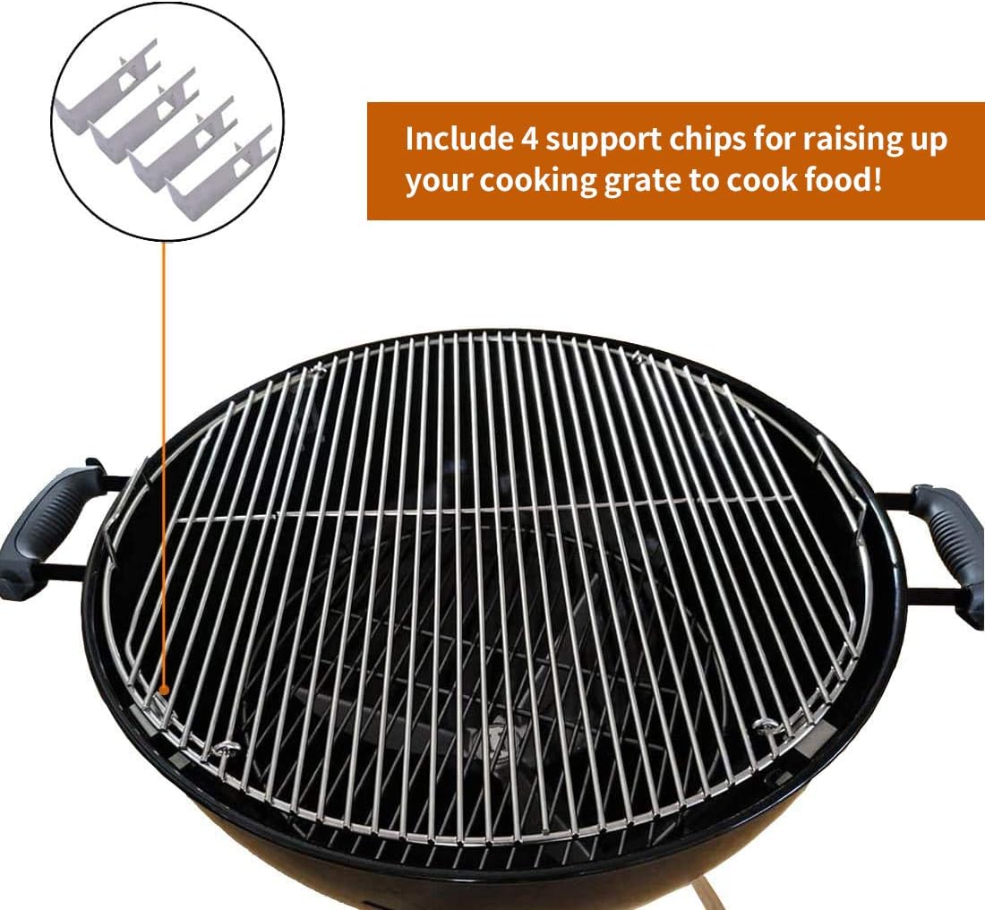 Onlyfire Stainless Steel Pizza Ring Kit with Rotisserie,pizza stone and shovel, Multifunctional BBQ Kit - Image 5