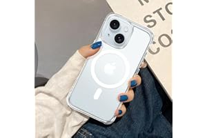 Mkeke for iPhone 14 Case Clear Compatible with Magsafe Military-Grade Protection Shockproof Magnetic Phone Cover 2022