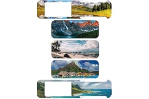 WORLDBNR Laptop Camera Cover Slide,Protective Cover for Laptop, Desktop, PC,MacBook Pro, MacBook Air, iPad, iMac, Tablet,Protecting Privacy Security (Scenery)