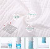 Yoofoss Muslin Cloths Baby 10 Pack 30x50cm 100% Cotton Soft Absorbent view 3