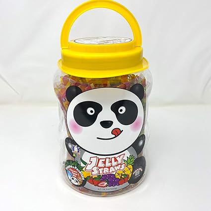 Amazon Com Funny Hippo Abc Jelly Straws Assorted 58 2oz 1650g