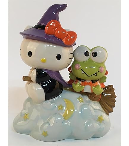Amazon.com: Blue Sky Clayworks Hello Kitty Halloween Trick-or