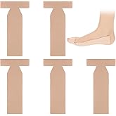 5Pcs T Shaped Turf Toe Brace for Big Toe, Adhesive Big Toes Bandage Toes Straighteners Turf Wrap for Women Men