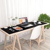 Hsurbtra 48 x 17 Desk Pad PU Leather Non-Slip Waterproof Mouse Mat XXXL view 7