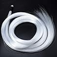 AZIMOM PMMA Plastic 550pcs*0.03in*13.1ft Fiber Optic Cable Strands 0.75mm 4 Meter End Glow Roll Fiber String for Star Sky Roof Ceiling Decoration All Kind LED Light Engine Driver