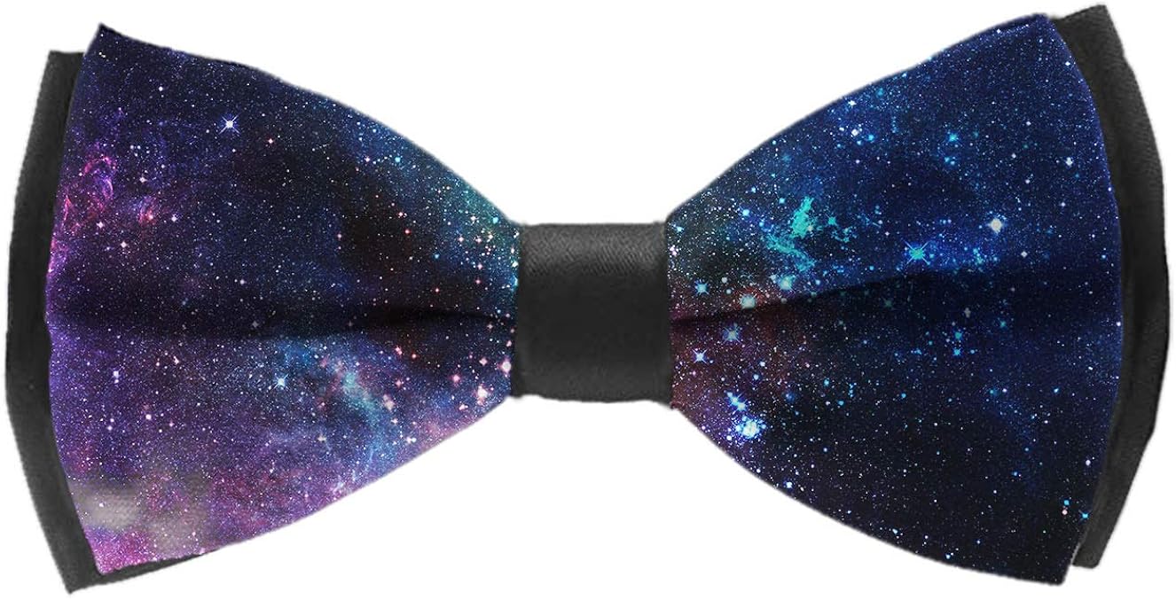 Galaxy Blue Bow Tie Pet Neckwear Pet Accessories