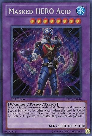 Amazon M01 Prc 847 遊戯王 英語版 Prc1 En018 Masked Hero Acid ｍ