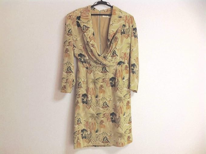 Amazon バレンシアガ Balenciaga ワンピース レディース ベージュ マルチ 中古 ワンピース チュニック 通販