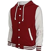 BCPOLO Hoodie Baseball Jacket Varsity Cotton Letterman Jacket