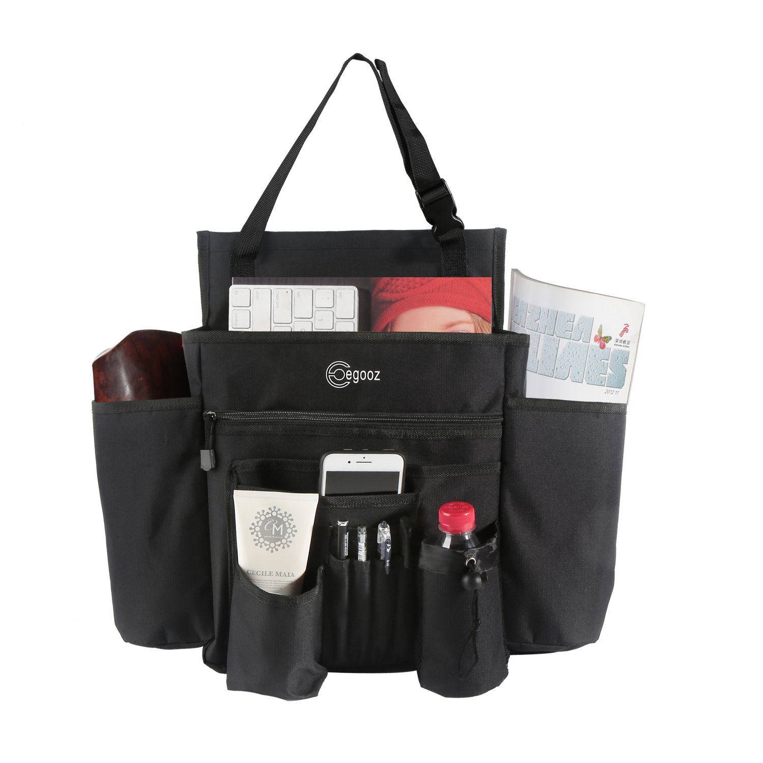 Best lawpro adjustable car seat organizer