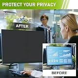 LAMA 22 Inch Privacy Screen Filter for Widescreen Monitors 16:9 Anti-Spy view 2