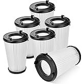 Aymthgt 6 Pack VAF-1 Filter Replacement for Electrolux Ergorapido Stick Cordless Vacuum Cleaner EHVS2510AW VS3510AR Standard＆Pet Version, Part # EL65522
