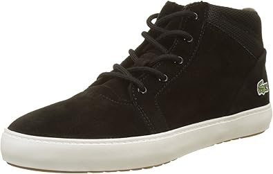 lacoste womens trainers black
