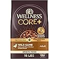 Wellness CORE+ (Formerly RawRev) Dry Dog Food with Freeze Dried Pieces, Grain Free, High Protein, Natural, Wild Game Duck, Lamb, Wild Boar, & Rabbit Recipe, (18-Pound Bag)