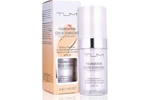 KOSIMI 30ml TLM Color Changing Foundation Liquid Base Makeup Change To Your Skin Tone By Just Blending, white