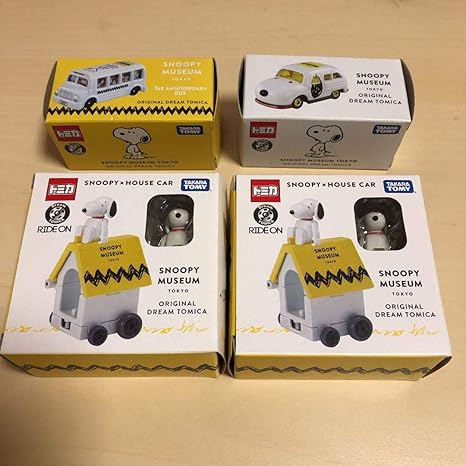 Amazon スヌーピーミュージアム限定 トミカ ミニカー ダイキャストカー ホビー
