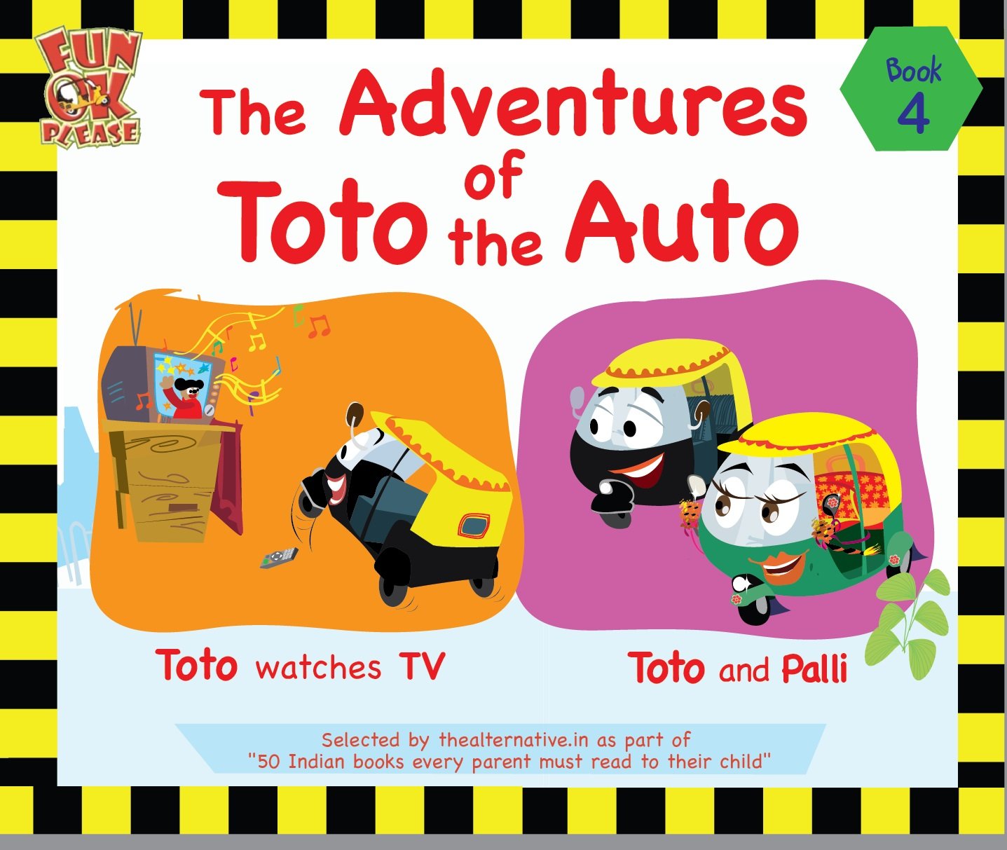 Buy Adventures Of Toto The Auto Complete Collection Set Of 4 Contemporary Indian Story Books For Kids Book Online At Low Prices In India Adventures Of Toto The Auto