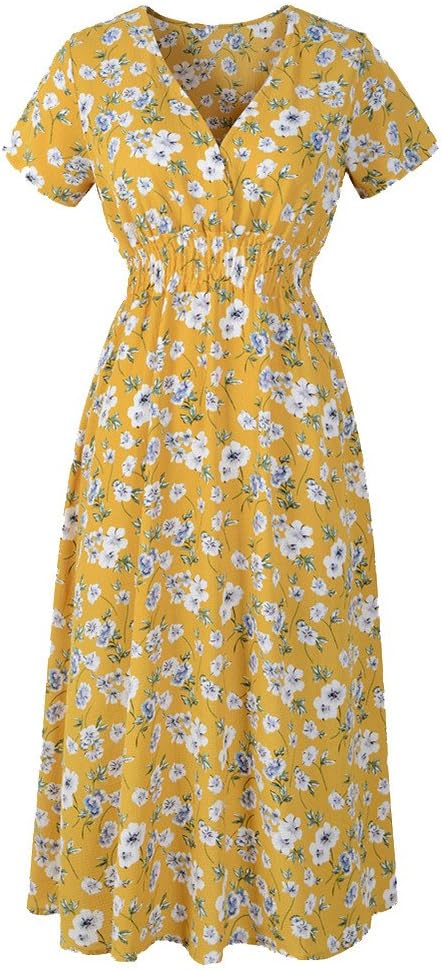 flowing summer dresses with sleeves