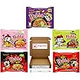 Samyang Buldak Hot Spicy Chicken Ramen Noodle Korean Stir-Fried Ramen (5, 2X, Carbonara, Habanero Lime, Jjajjang, Stew)