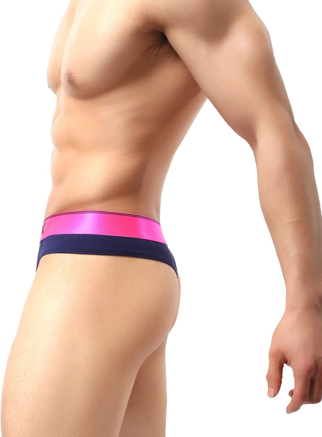 MuscleMate Hot Men's Thong Underwear, Men's Butt-Flaunting Thong Undie, Mens Underwear Showing Off Bubble Butt at  Men’s Clothing store