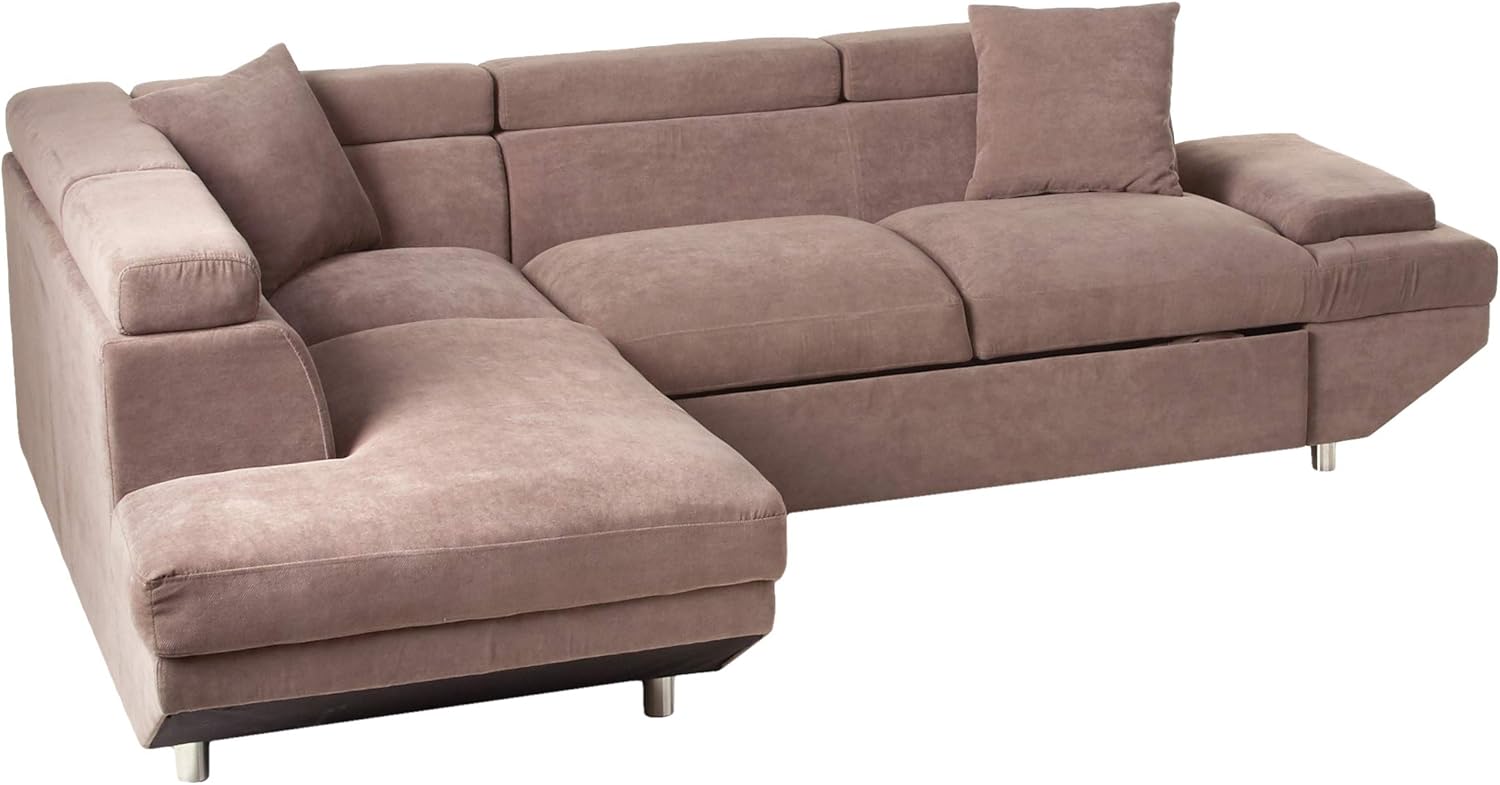 Amazon Com Homes Inside Out Dentas Sectional With Pull Out