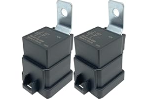 CUTTNELL 2-Pack 4RD 931 410-05/08 Relay – 40A 12VDC 5-Pin SPDT Automotive Relay – Compatible with Hella, Audi A4, Volkswagen Golf (2010-2018) – Fixes Fuel Pump, Headlights & P0230/P0685 Errors