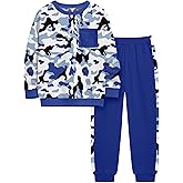 Tainmully Boys Clothes Long Sleeve Camouflage Sweatshirt Tops and Pants 2PC Kids Clothes Boys Fall Winter Outfits 6-16 Years