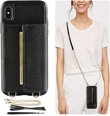 Amazon Com Zvedeng Iphone Xs Max Crossbody Case Iphone Xs Max