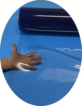 weich PVC Klarsichtfolie 1,0 mm stark 1,50 m Breit (13,50 €/m²)