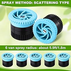 Honoson 16 Pcs Variable Arc Nozzle Radius High