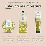 The Body Shop Hemp Foot Protector Cream 100ml | 96hr Moisture Dry Skin Vegan view 6