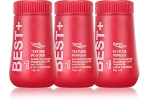 DAMUSI 3PCS Hair Texture Powder for Men,Fluffy Hair Powder for Women,Oil Control,Keep Soft All Day,Polvo Texturizador Para Cabello Hombre