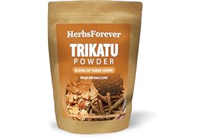 HerbsForever Trikatu Churna Powder Maintain Vata Balancing Healthy Digestion Formula Non GMO, Vegan 230 GMS